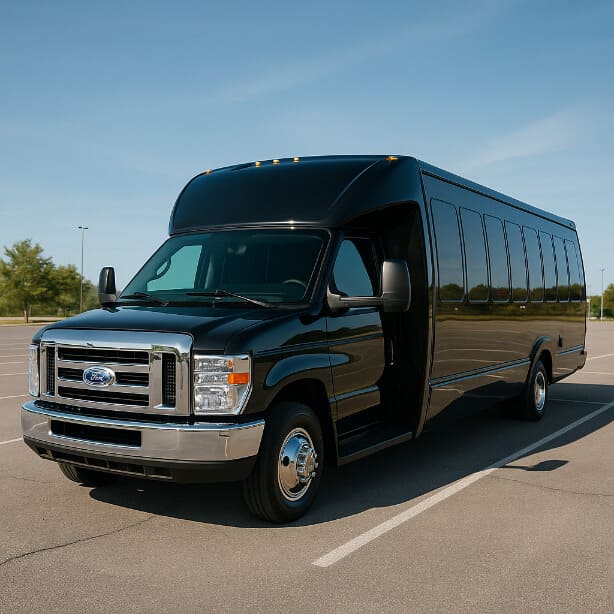 Grand Rapids Shuttle Bus Rentals 18 Passenger Shuttle Bus